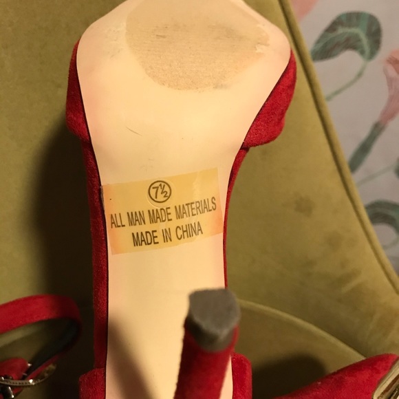 ♥️Red western stilettos - Picture 4 of 7